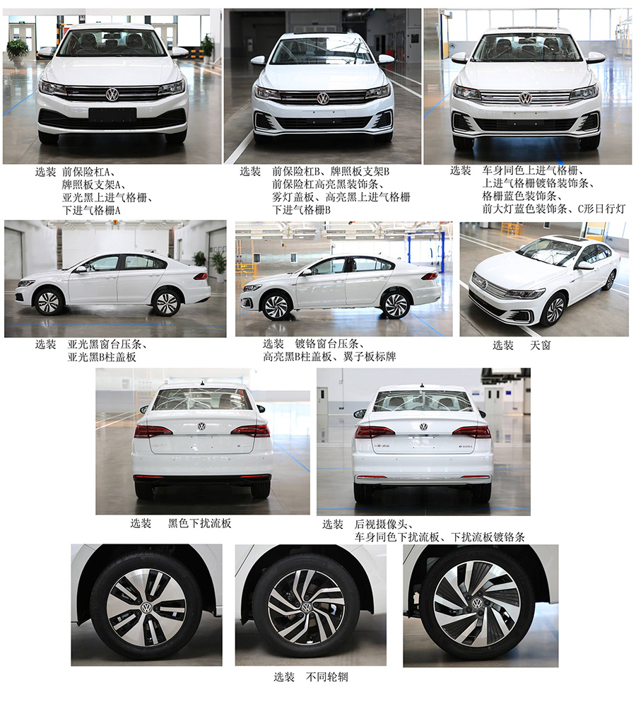 一汽-大眾e-Bora申報(bào)圖 最高車速150km/h