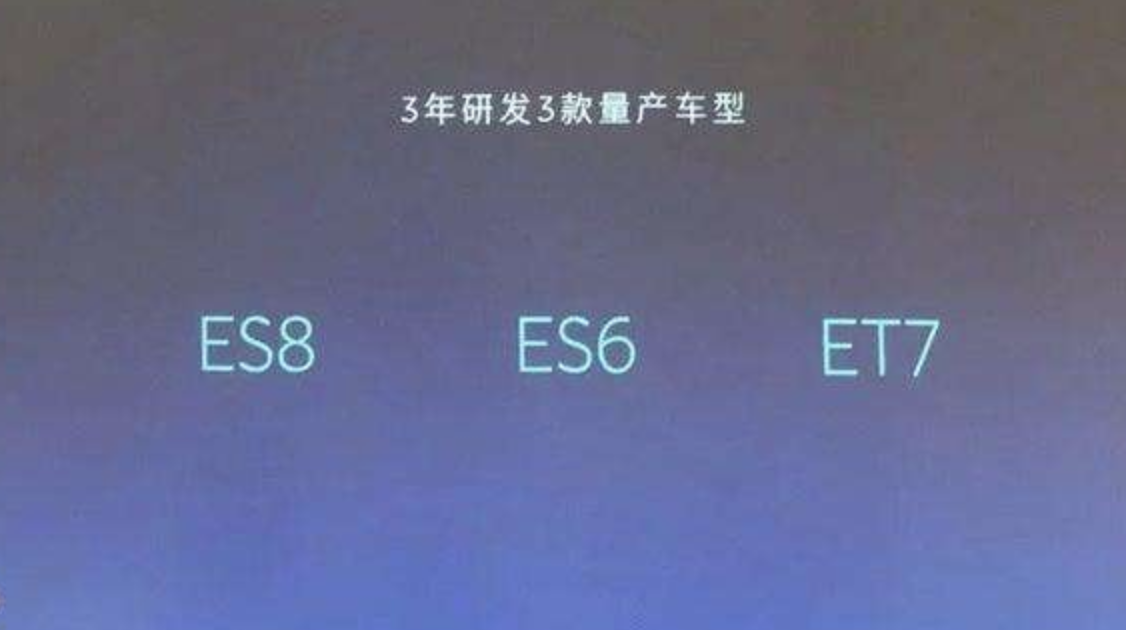 疑似蔚來汽車全新純電動轎車ET7信息曝光