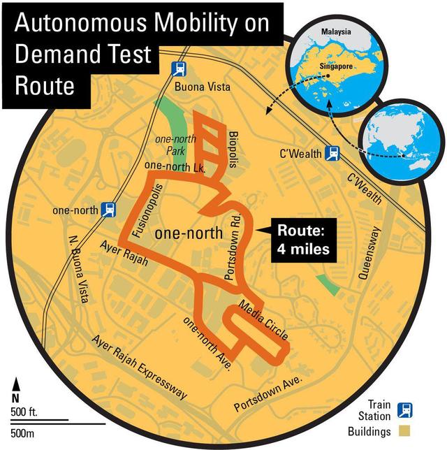 德尔福开发新加坡自动驾驶项目