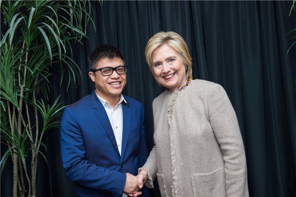 希拉里会见乐视刘弘 关注乐视项目在美进展