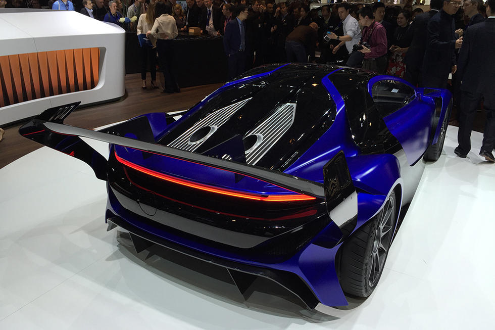 中国第一电动超级跑车惊艳日内瓦车展