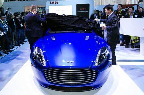 乐视与阿斯顿·马丁揭幕乐视车联版Rapide S