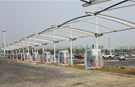 宁杭高铁溧阳站新建大型快速充电站