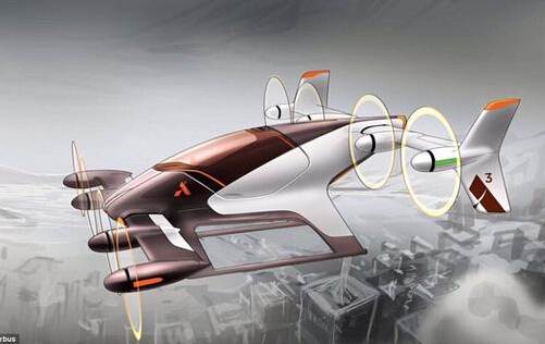 空客自动驾驶"飞行的士"或于2017年底前起飞