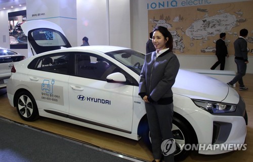 现代Ioniq居首 韩国电动汽车销售暴增9倍
