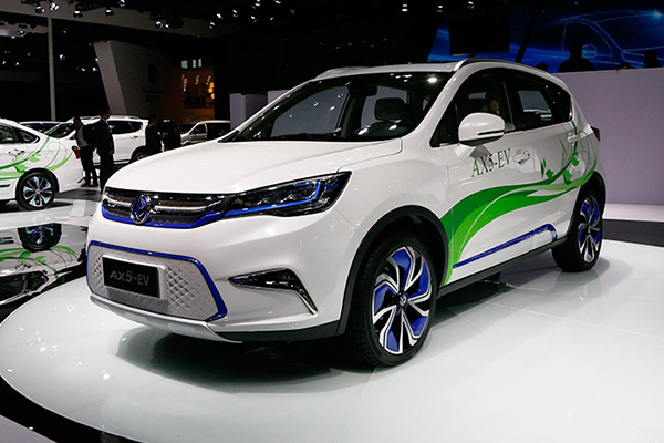 2018年将推两款新能源车型