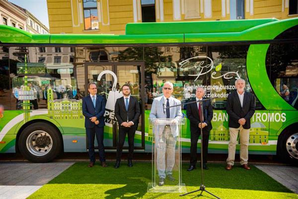 比亚迪纯电动大巴交付匈牙利佩奇市 成为该市首批纯电动车队