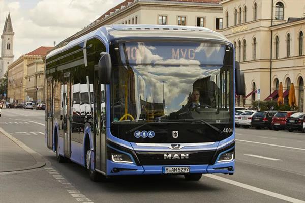 曼恩纯电动公交车在慕尼黑投入使用 最大续航里程达270km