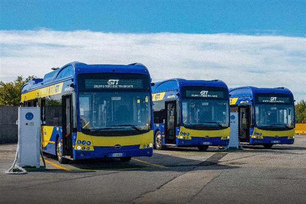 比亚迪获都灵50台纯电动巴士订单 未来陆续交付达100台