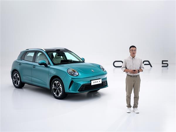 以自然美学重构汽车设计 欧拉5与当代城市有机共生