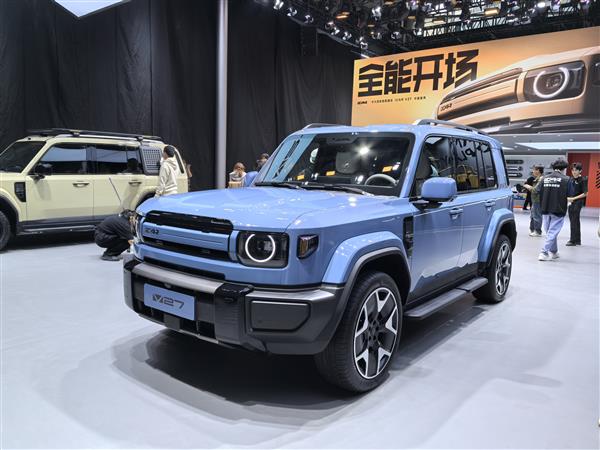 2025广州车展：这台“大玩具”太懂年轻人！iCAR V27越野通勤通吃？