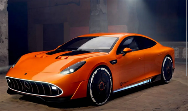 当轴向电机遇上F1电芯直冷，AMG GT XX只为终结电动超跑？