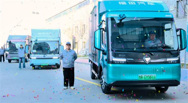 福田启明星全矩阵产品商丘正式下线， 1682 辆订单印证市场信赖