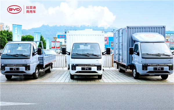 推出91kWh版本 比亚迪纯电动轿卡T4新车型正式上市