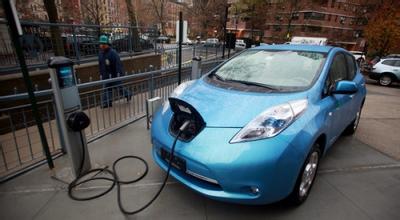 汉川首座电动汽车充电站完工