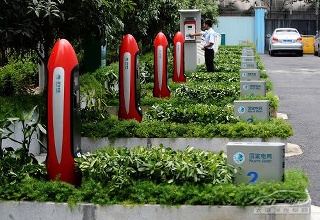 供电局举办电动车试乘活动